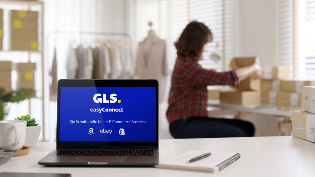 Mit dem neuen E-Commerce-Portal easyConnect von GLS gestaltet sich der gesamte Versandprozess für Kunden im Onlinehandel noch einfacher.